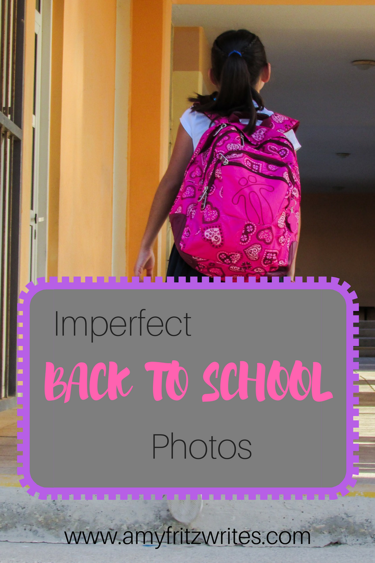 Imperfect back to school photos