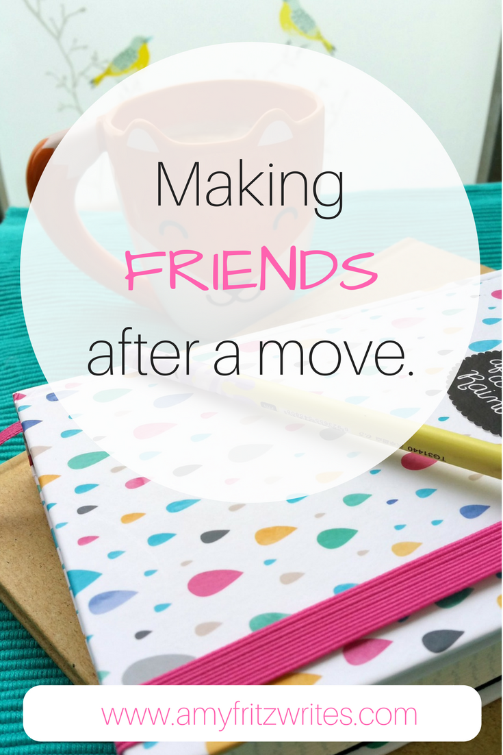 How to make friends after moving.