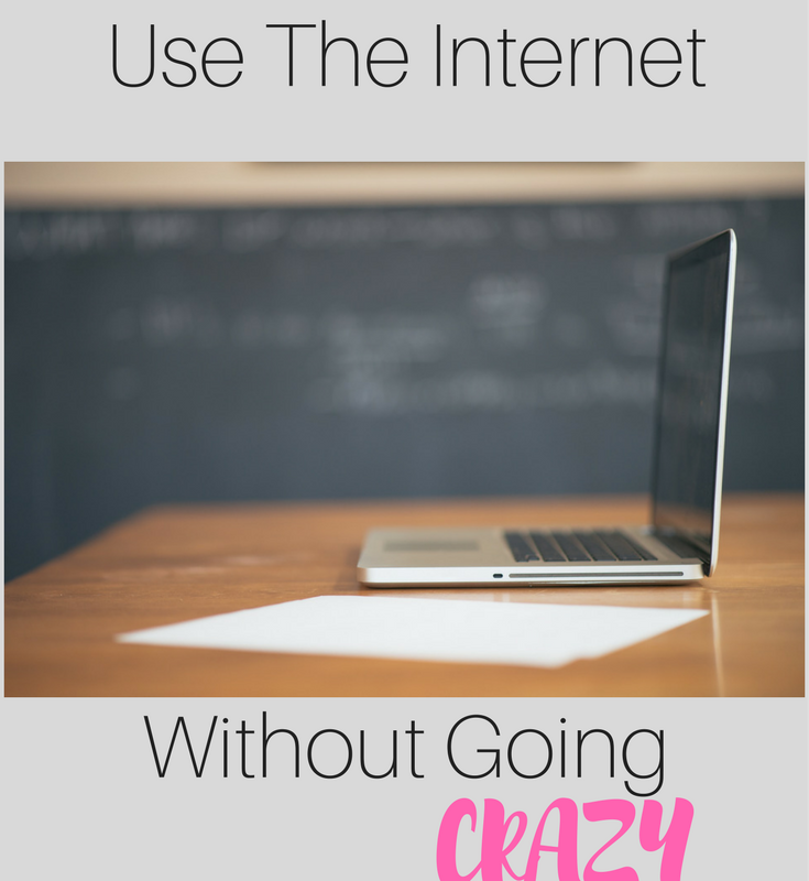 How to use the internet and stay sane.